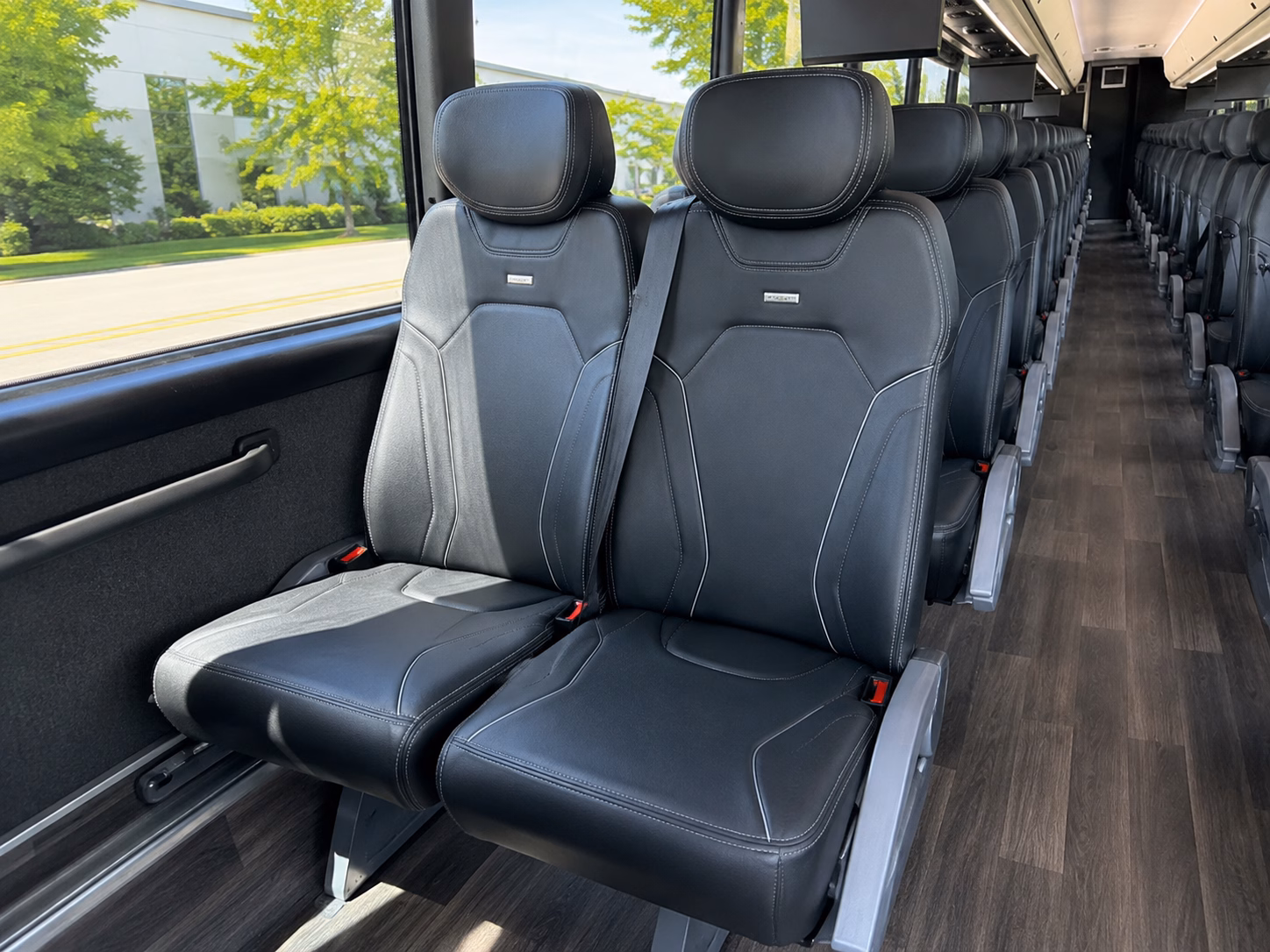 lakewood charter bus interior
